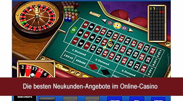 Neukunden-Angebot im online Casino